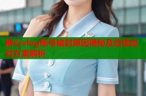 糖心vlog账号被封原因揭秘及后续应对方案解析