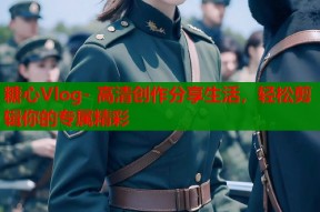 糖心Vlog- 高清创作分享生活，轻松剪辑你的专属精彩