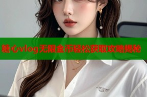 糖心vlog无限金币轻松获取攻略揭秘