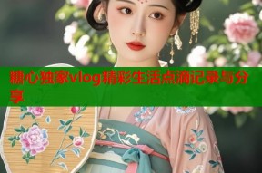糖心独家vlog精彩生活点滴记录与分享