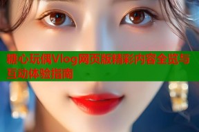 糖心玩偶Vlog网页版精彩内容全览与互动体验指南