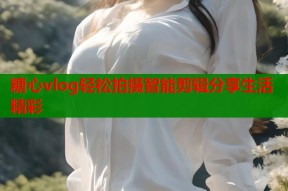 糖心vlog轻松拍摄智能剪辑分享生活精彩