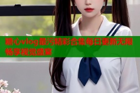 糖心vlog最污精彩合集每日更新无限畅享视觉盛宴