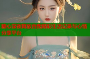 糖心深夜释放自我精彩生活记录与心情分享平台