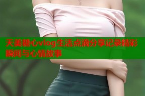 天美糖心vlog生活点滴分享记录精彩瞬间与心情故事