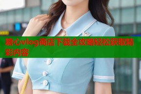 糖心vlog商店下载全攻略轻松获取精彩内容