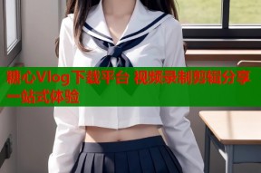 糖心Vlog下载平台 视频录制剪辑分享一站式体验