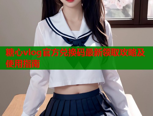 糖心vlog官方兑换码最新领取攻略及使用指南  第1张