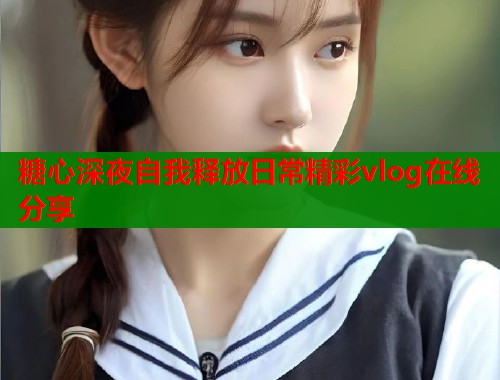 糖心深夜自我释放日常精彩vlog在线分享  第1张