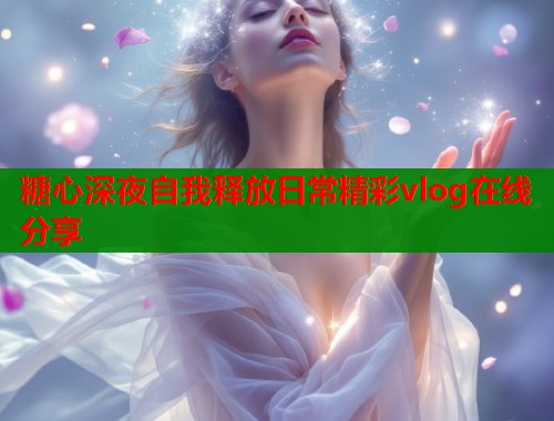 糖心深夜自我释放日常精彩vlog在线分享  第2张
