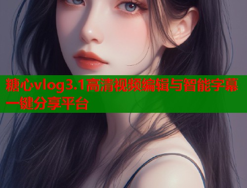 糖心vlog3.1高清视频编辑与智能字幕一键分享平台  第1张