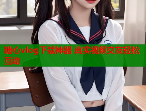 糖心vlog下载神器 真实视频交友轻松互动  第1张