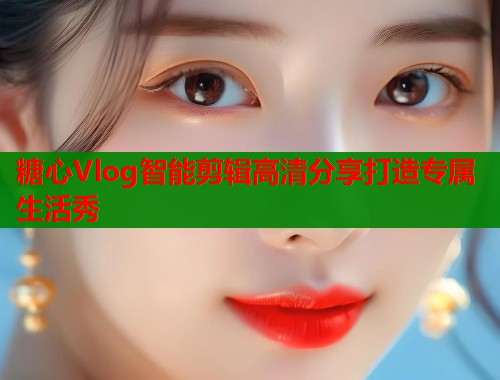 糖心Vlog智能剪辑高清分享打造专属生活秀  第1张